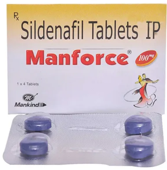 Manforce 100mg (4 tablets)