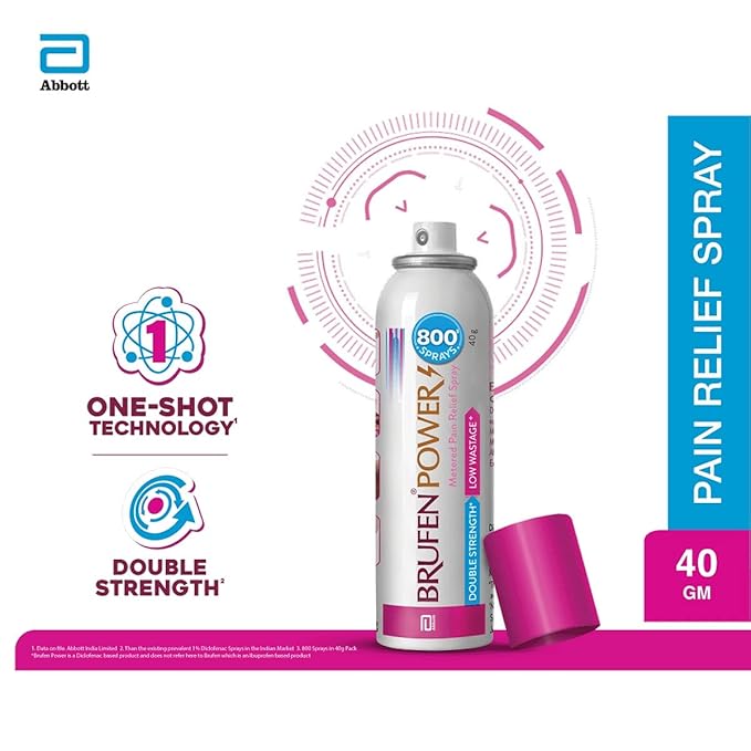 Brufen Power Pain Relief Spray 40g (800 Sprays)